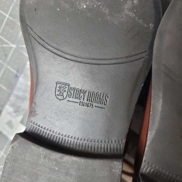 Stacy Adams Brown Dress shoes size 7 Mens - Picture 6 of 10